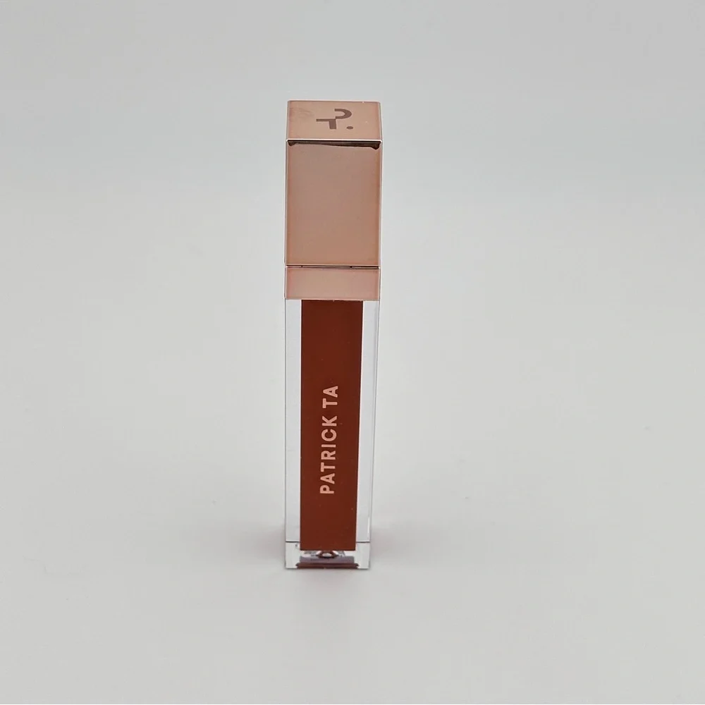 🆕 PATRICK TA Silky Lip Crème - She's Confident (rose beige) NIB